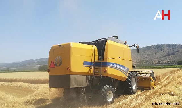 Akhisar'da Hasat Dönemi: Hububat Hasadına Sıkı Denetim