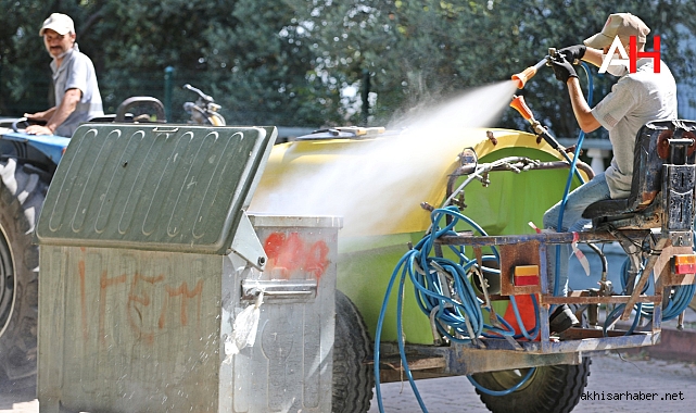 Akhisar'da Sivrisinek ve Haşere Mücadelesi Aralıksız Devam Ediyor