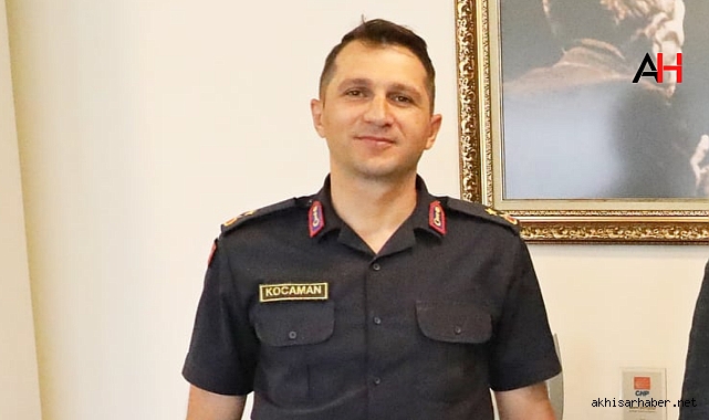 Akhisar İlçe Jandarma Komutanı Ali Galip Kocaman'ın Tayini Çıktı