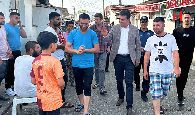 Emniyet Müdürü Turgut Coşkun’dan Roman Vatandaşlara Ziyaret