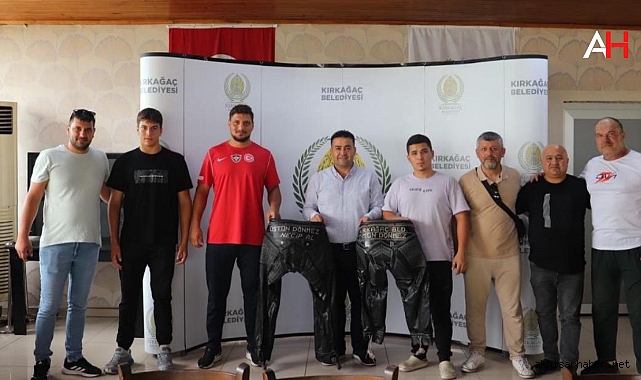 Kırkağaç Yağlı Güreş Derneği’nden Başkan Dönmez’e Ziyaret