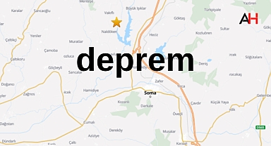 Manisa Soma'da 4.8 Büyüklüğünde Deprem Meydana Geldi