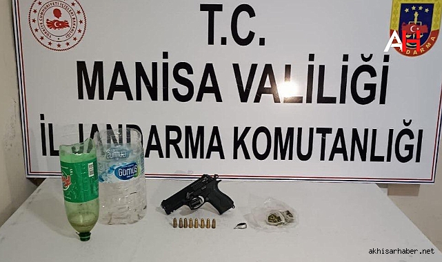 Soma’da Uyuşturucu ve Silah Operasyonu: 3 Kişi Gözaltında