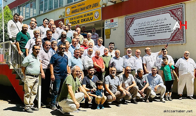 Turgutlu İmam Hatip Lisesi Mezunları ve Mensupları 24. Bayramlaşma ve Pilav Gününde Bir Araya Geldi