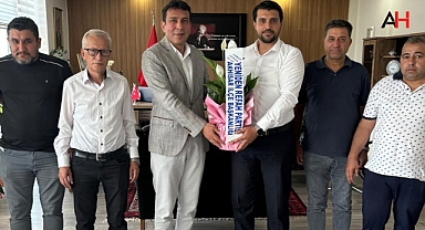 Yeniden Refah Partisi Akhisar İlçe Teşkilatı'ndan Emniyet Müdürü'ne Ziyaret