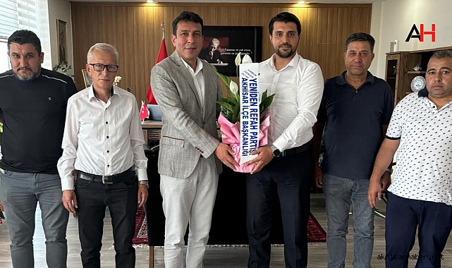Yeniden Refah Partisi Akhisar İlçe Teşkilatı'ndan Emniyet Müdürü'ne Ziyaret