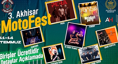 3 Akhisar Motofest 11-13 Temmuz tarihleri arasında yapılacak