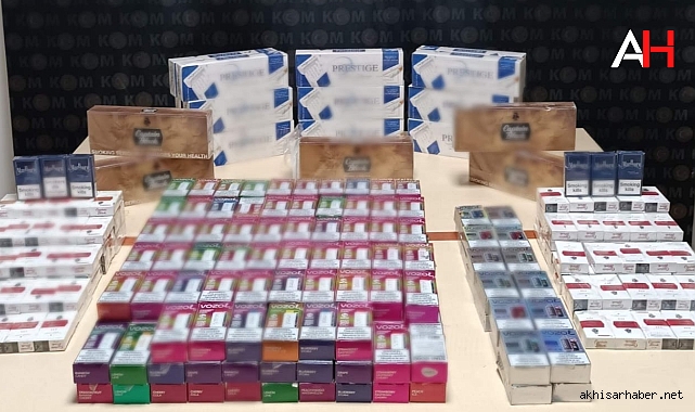 Akhisar’da dahil 5 ilçede kaçak sigara operasyonu