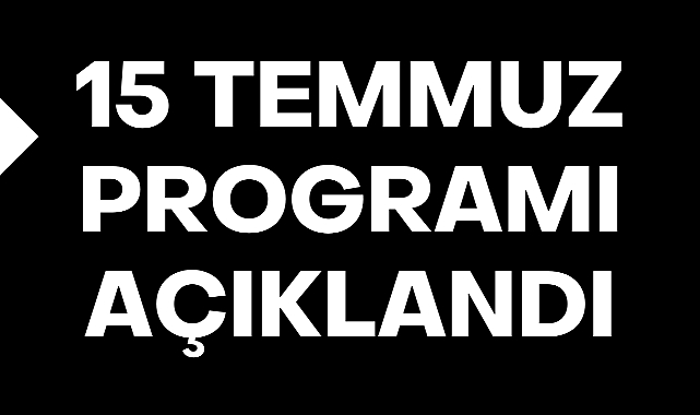 Akhisar'da Demokrasi ve Milli Birlik Günü Programı Açıklandı