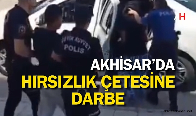 Akhisar'da Hırsızlık Çetesine Darbe: 5 Şüpheli Yakalandı
