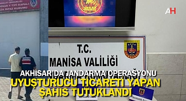 Akhisar'da Jandarma Operasyonu: Uyuşturucu Ticareti Yapan Şahıs Tutuklandı