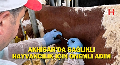 Akhisar'da Sağlıklı Hayvancılık İçin Önemli Adım