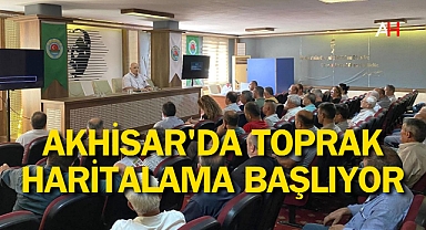 Akhisar'da Toprak Haritalama Başlıyor