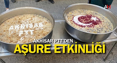 Akhisar PTT Çalışanlarından Muharrem Ayına Özel Geleneksel Aşure Dağıtımı