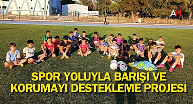Akhisar Spor Kompleksi'nde Uluslararası Gençlik Entegrasyonu ve Barış Projesi