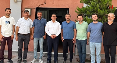 İlçe Milli Eğitim Müdürü Süleyman Erdem, Rehberlik ve Araştırma Merkezini Ziyaret Etti