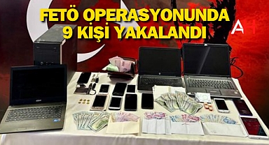 Manisa'da FETÖ Operasyonunda 9 Kişi Gözaltına Alındı