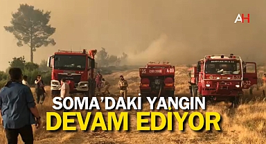 Manisa Valiliği'nden Yangın Açıklaması: Deniş Mahallesi'nde Yangına Müdahale Sürüyor
