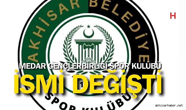 Medar Gençlerbirliği Spor Kulübü ismi değişti