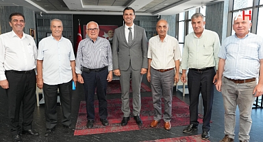 Sulama Kooperatifleri'nden Manisa Büyükşehir Belediye Başkanı Zeyrek'e Ziyaret