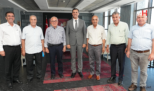 Sulama Kooperatifleri'nden Manisa Büyükşehir Belediye Başkanı Zeyrek'e Ziyaret