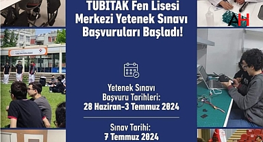 TÜBİTAK Fen Lisesi Yetenek Sınavı Başvuruları Yarın Sona Eriyor