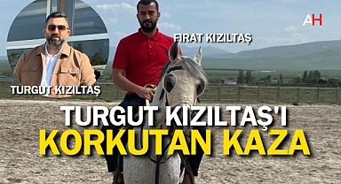 Turgut Kızıltaş'ı Korkutan Kaza