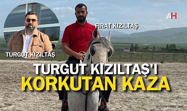 Turgut Kızıltaş'ı Korkutan Kaza