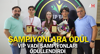 Vip Vadi Şampiyonları Ödüllendirdi