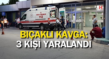 Yunusemre'de Bıçaklı Kavga: 3 Kişi Yaralandı
