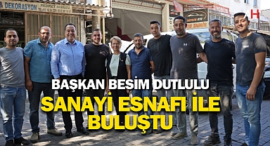 Akhisar Belediye Başkanı Besim Dutlulu'dan Sanayi Esnafına Ziyaret