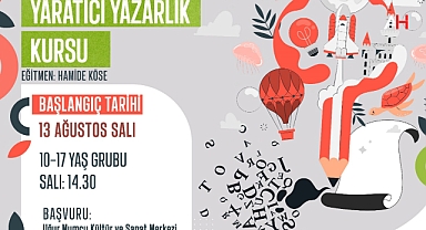 Akhisar Belediyesi'nden Gençlere Yaratıcı Yazarlık Kursu