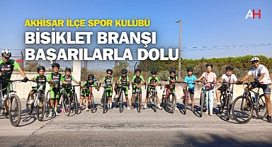 Akhisar İlçe Spor Kulübü Bisiklet Branşı Başarılarla Dolu