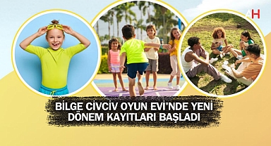 Bilge Civciv Oyun Evi'nde Yeni Dönem Kayıtları Başladı