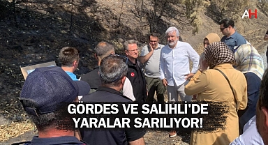 Gördes ve Salihli'de Yaralar Sarılıyor! Hızlı'dan İyileşme Sözü