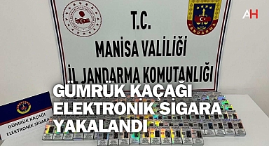 Gümrük Kaçağı elektronik sigara yakalandı
