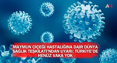 Maymun Çiçeği Hastalığına Dair Dünya Sağlık Teşkilatı'ndan Uyarı: Türkiye'de Henüz Vaka Yok