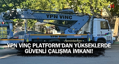 YPN Vinç Platform'dan Yükseklerde Güvenli Çalışma İmkanı!
