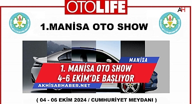 1. Manisa Oto Show 4-6 Ekim'de Başlıyor: Otomotiv Dünyasının Devleri Manisa'da