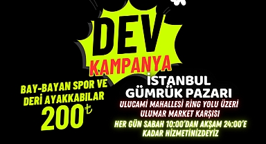 Akhisar'da Ayakkabıda dev kampanya başlıyor!
