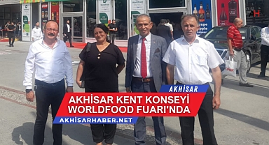 Akhisar Kent Konseyi WorldFood Fuarı'nda
