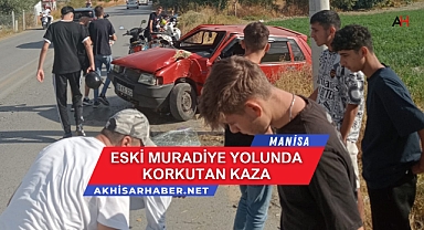 Eski Muradiye Yolunda Korkutan Kaza