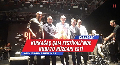 Kırkağaç Çam Festivali'nde Rubato Rüzgarı Esti
