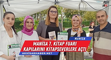 Manisa 7. Kitap Fuarı Kapılarını Kitapseverlere Açtı