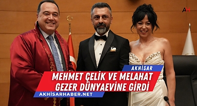 Mehmet Çelik ve Melahat Gezer Dünyaevine Girdi