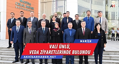 Vali Ünlü, Veda Ziyaretlerinde Bulundu