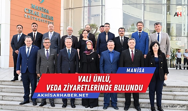 Vali Ünlü, Veda Ziyaretlerinde Bulundu