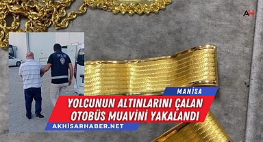 Yolcunun Altınlarını Çalan Otobüs Muavini Yakalandı