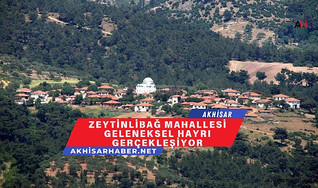 Zeytinlibağ Mahallesi Geleneksel Hayrı Gerçekleşiyor