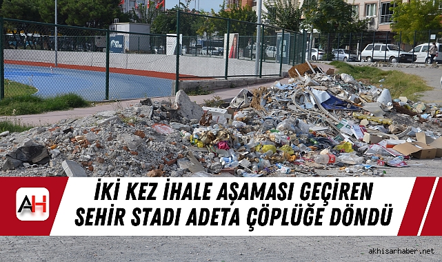 İki Kez İhale Aşaması Geçiren Şehir Stadı Adeta Çöplüğe Döndü